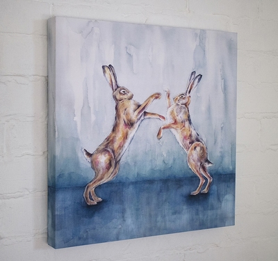 Boxing Hares