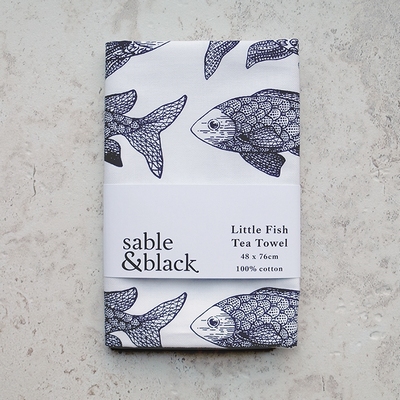 Little Fish Teatowel