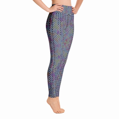 Disco Dot High Waist Leggings