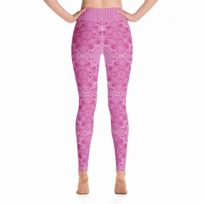 Astrid High Waist Leggings - Berry