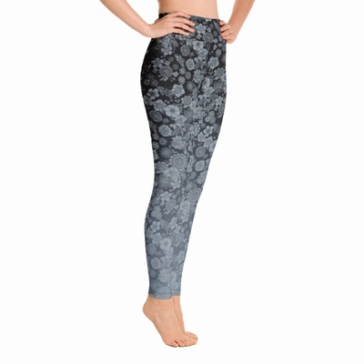 Esther High Waist Leggings - Grey