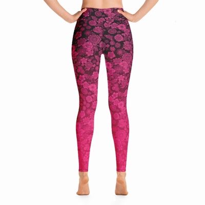 Esther High Waist Leggings - Pink