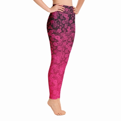 Esther High Waist Leggings - Pink