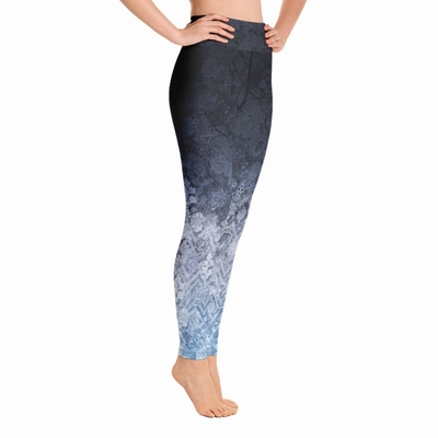 Grace High Waist Leggings - Petrol Blue