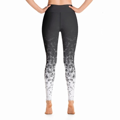 Black Star High Waist Leggings