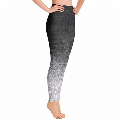 Azi High Waist Leggings - Grey