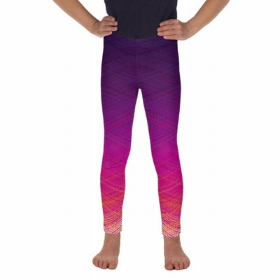 Odyssey Sunset Pink Children's Leggings