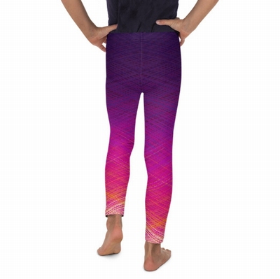 Odyssey Sunset Pink Children's Leggings