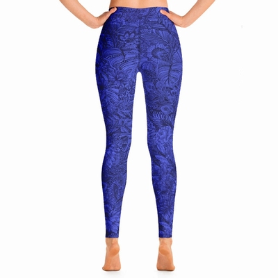 Tallulah High Waist Leggings - Electric Blue