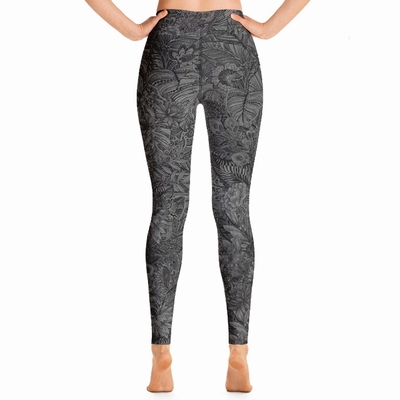 Tallulah High Waist Leggings - Grey