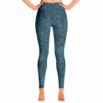 Tallulah High Waist Leggings - Sea Green