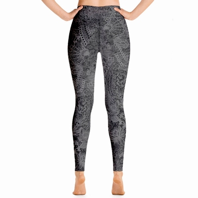 Miki High Waist Leggings - Grey