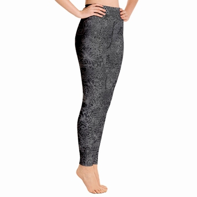 Miki High Waist Leggings - Grey