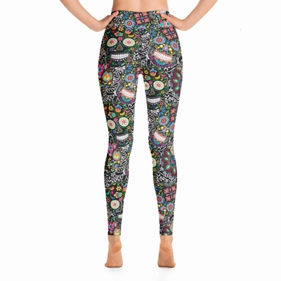 Skull High Waist Leggings