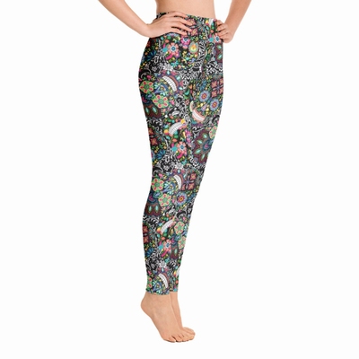 Skull High Waist Leggings